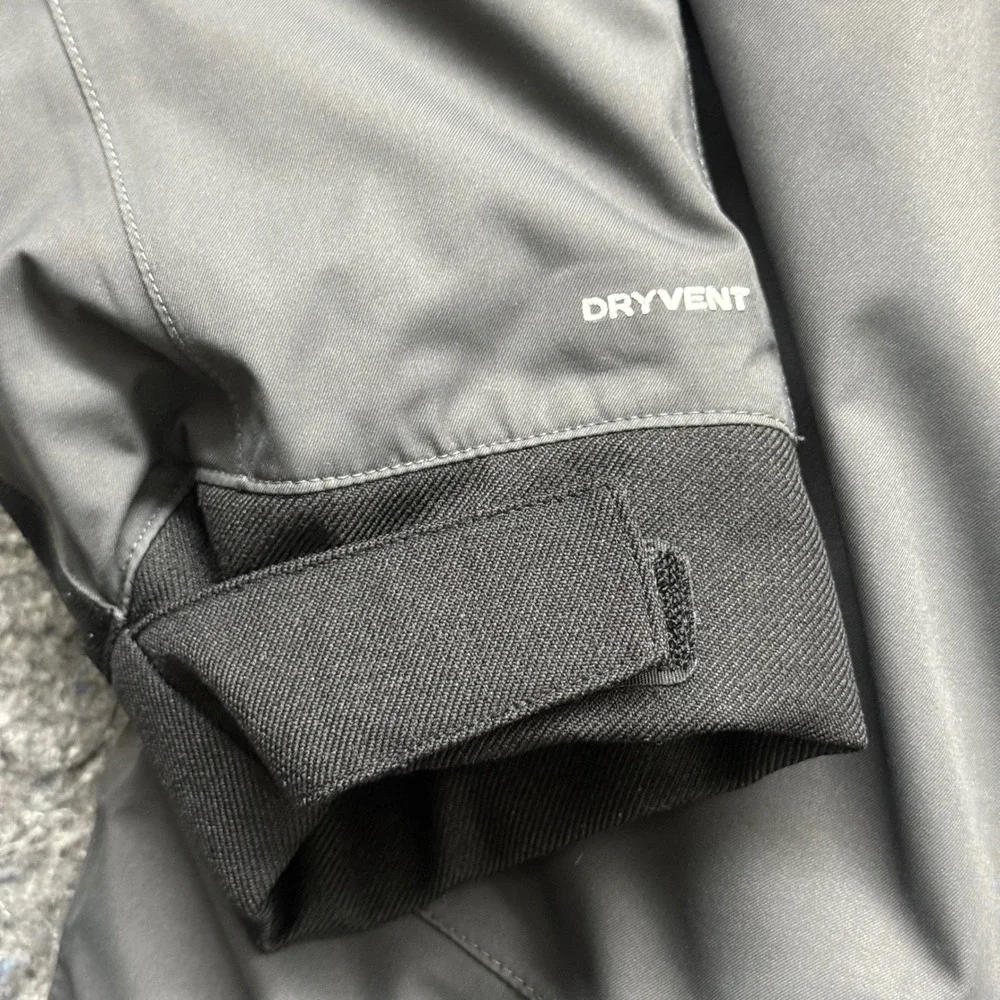 The North Face McMurdo Parka III Grey Black Down Winter Coat Hooded Mens XXL